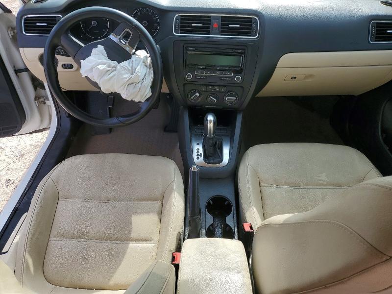 2012 Volkswagen Jetta VIN 3VWDP7AJ3CM374307 COPART salvage auction — FRONT END, Tx - Salvage Vehicle Title, sold $175 on 2026-07-09 (photo 8)