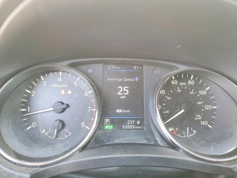 2020 Nissan Rogue VIN JN8AT2MV6LW109548 COPART salvage auction — MINOR DENT/SCRATCHES, CA - SALVAGE CERTIFICATE, sold $4,900 on 2026-07-08 (photo 9)