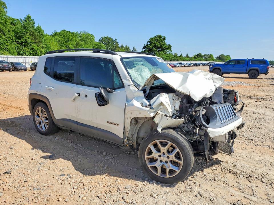 2015 Jeep Renegade VIN ZACCJABT0FPB61981 COPART salvage auction — FRONT END, Nc - Salvage Certificate Of Title, sold $300 on 2026-07-27 (photo 4)