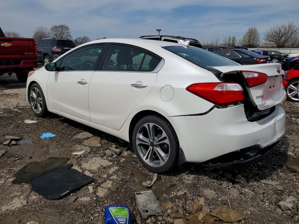 2016 Kia Forte VIN KNAFX4A89G5553211 COPART salvage auction — REAR END, In - Certificate Of Title, sold $1,650 on 2026-07-06 (photo 2)