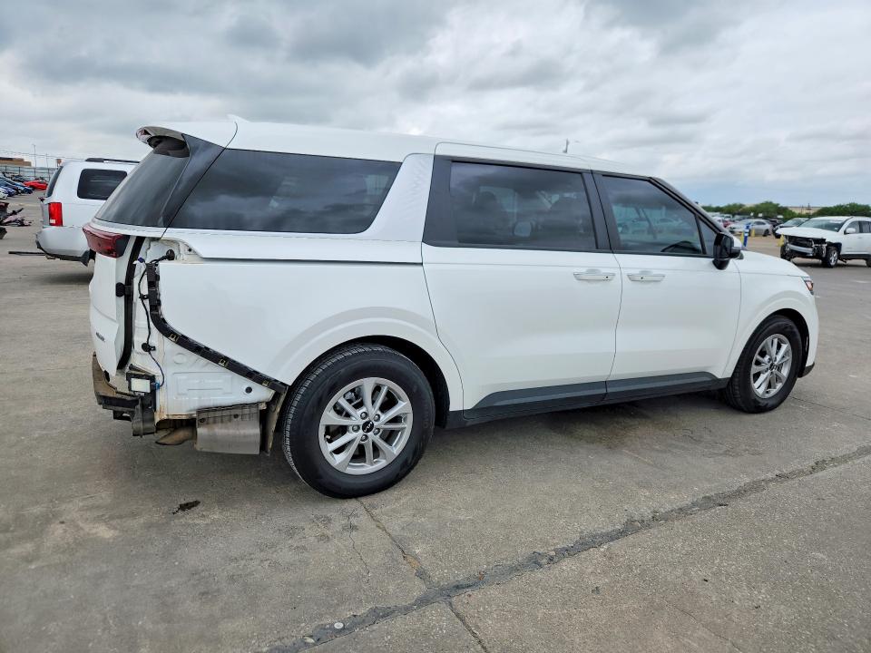 2024 Kia Carnival VIN KNDNB4H33R6380631 COPART salvage auction — SIDE, Tx - Certificate Of Title, sold $13,100 on 2026-07-09 (photo 3)