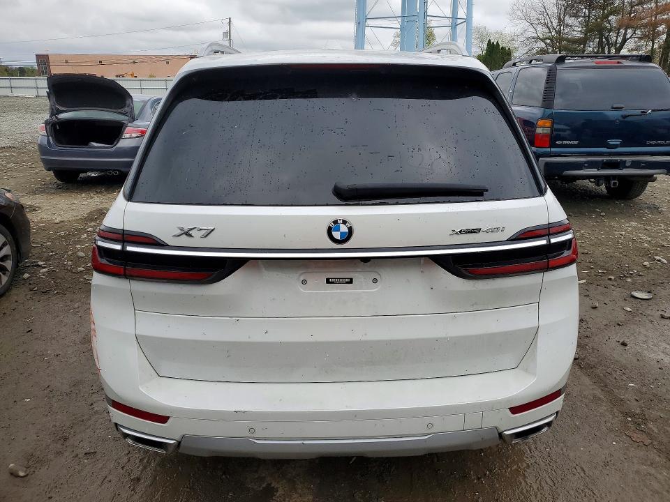 2023 BMW X7 VIN 5UX23EM06P9R58099 COPART salvage auction — REAR END, Salvage Title, sold $39,000 on 2026-08-26 (photo 6)