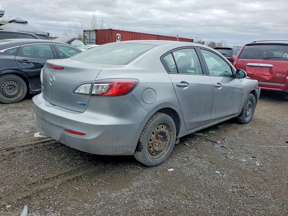 2013 Mazda 3 VIN JM1BL1V71D1849369 COPART salvage auction — FRONT END, Salvage Title, sold $425 on 2026-07-09 (photo 3)