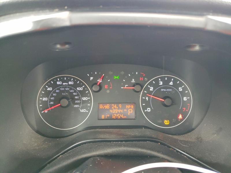 2022 Ram Promaster city VIN ZFBHRFAB3N6Y72739 COPART salvage auction — FRONT END, Nc - Salvage Certificate Of Title, sold $1,250 on 2026-07-29 (photo 9)