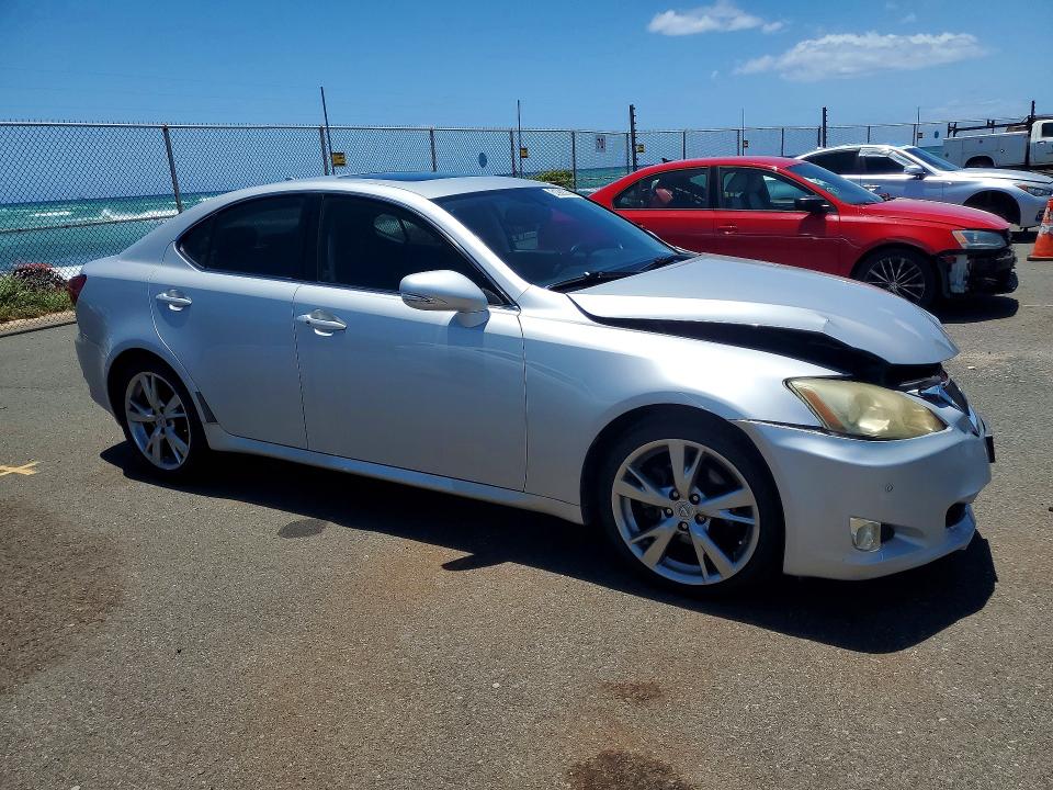2010 Lexus Is VIN JTHBF5C22A5116191 COPART salvage auction — FRONT END, HI - CERTIFICATE OF SALVAGE, sold $1,500 on 2026-07-27 (photo 4)