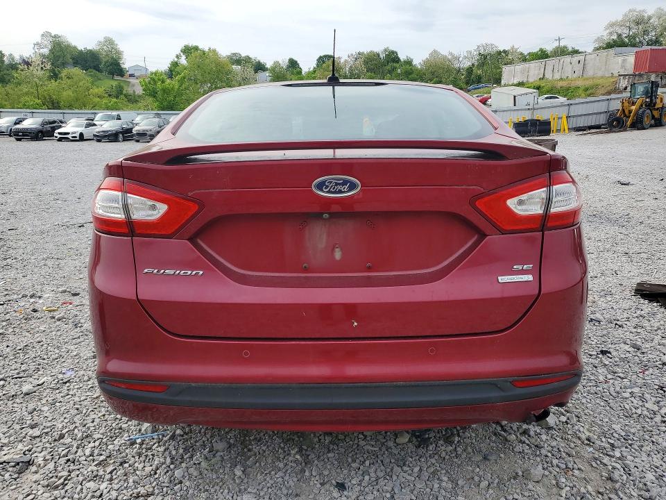 2015 Ford Fusion VIN 3FA6P0HD9FR135814 COPART salvage auction — FRONT END, Oh - Certificate Of Title, sold $600 on 2026-07-02 (photo 6)