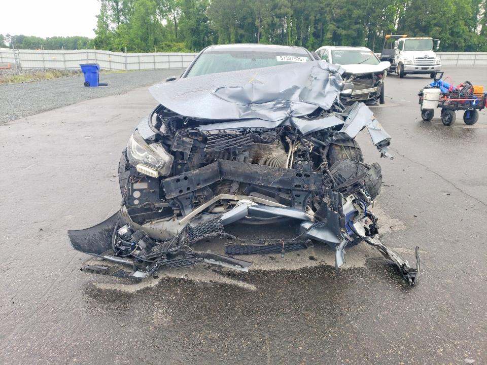 2015 Infiniti Q50 VIN JN1BV7AR8FM394447 COPART salvage auction — FRONT END, Nc - Salvage Certificate Of Title, sold $250 on 2026-07-28 (photo 5)