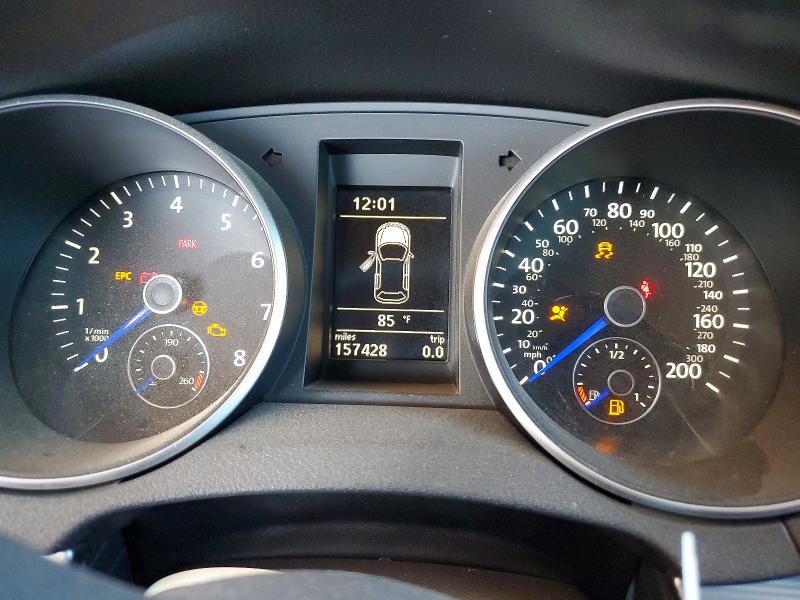 2012 Volkswagen Golf VIN WVWPF7AJXCW310123 COPART salvage auction — MECHANICAL, Id - Salvage Certificate Of Title, sold $1,250 on 2026-07-28 (photo 9)