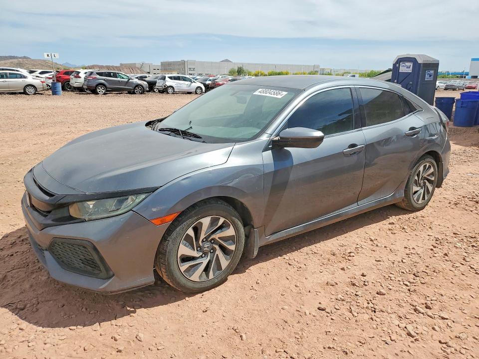 2017 Honda VIN SHHFK7H21HU228250 COPART salvage auction — REAR END, Az - Certificate Of Title, sold $1,500 on 2026-07-28 (photo 1)