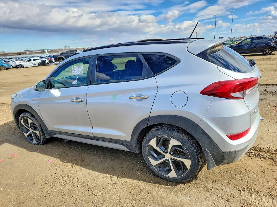 2017 Hyundai Tucson VIN KM8J3CA28HU450315 COPART salvage auction — VANDALISM, AB - BOS - SALVAGE, sold $6,700 on 2026-07-16 (photo 2)