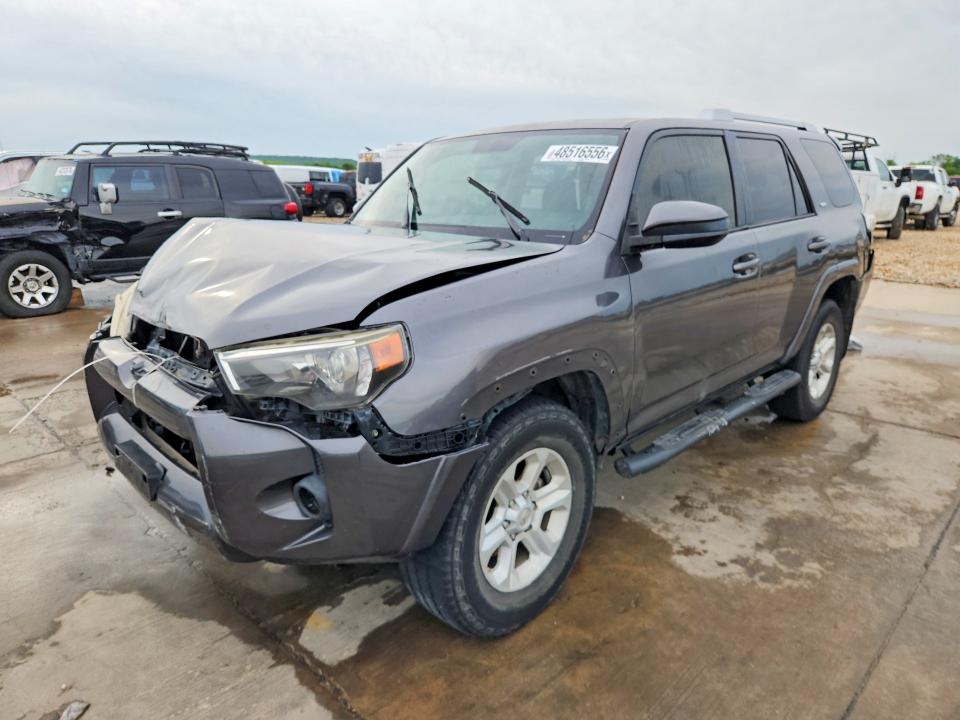 2015 Toyota 4runner VIN JTEZU5JR2F5088966 COPART salvage auction — FRONT END, Tx - Salvage Vehicle Title, sold $5,600 on 2026-07-13 (photo 1)