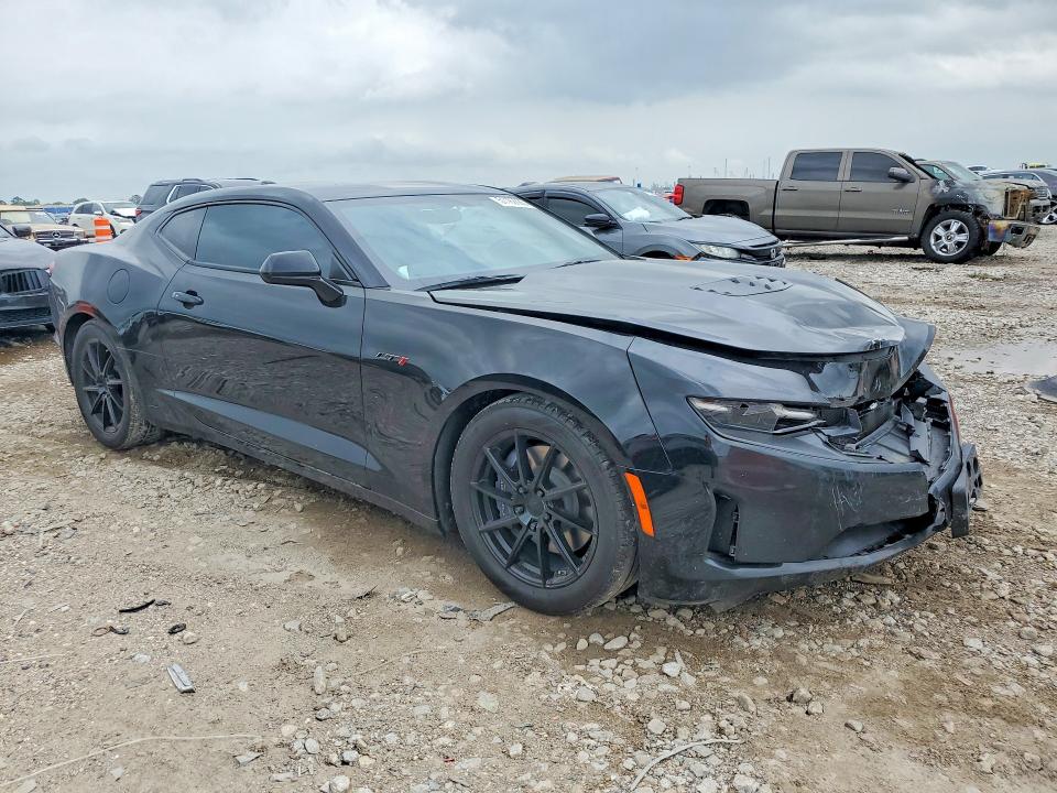 2021 Chevrolet Camaro VIN 1G1FF1R73M0122770 COPART salvage auction — FRONT END, Tx - Salvage Vehicle Title, sold $9,400 on 2026-07-02 (photo 4)