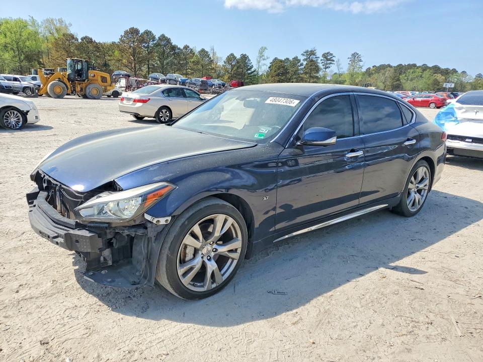 2015 Infiniti VIN JN1BY1PPXFM601544 COPART salvage auction — SIDE, VA, sold $2,000 on 2026-07-21 (photo 1)