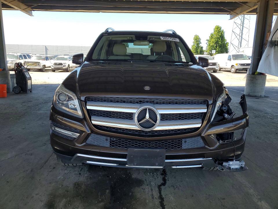 2013 Mercedes-benz Gl-klasse VIN 4JGDF7CE7DA110670 COPART salvage auction — FRONT END, Ca - Salvage Certificate, sold $2,250 on 2026-07-09 (photo 5)