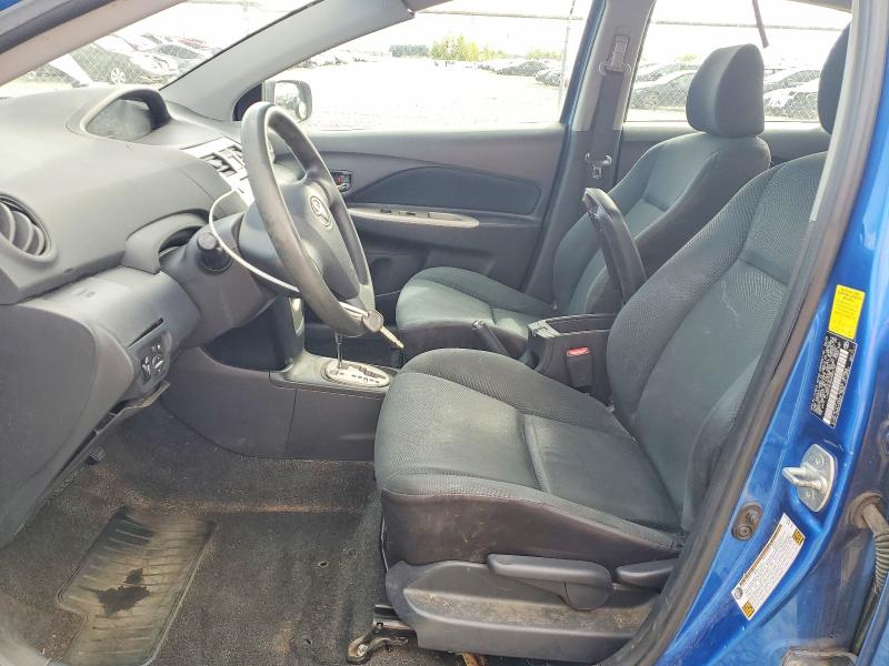 2010 Toyota Yaris VIN JTDBT4K36A4064150 COPART salvage auction — REAR END, Or - Salvage Title Certificate, sold $200 on 2026-07-07 (photo 7)