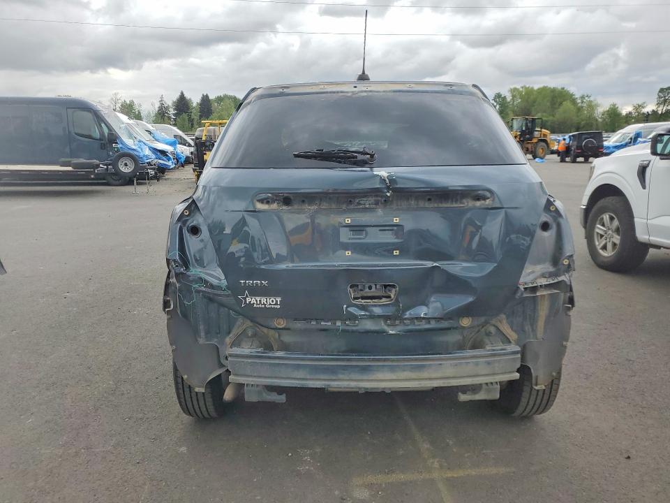 2021 Chevrolet Trax VIN KL7CJKSB2MB307388 COPART salvage auction — REAR END, Or - Salvage Title Certificate, sold $1,550 on 2026-07-27 (photo 6)