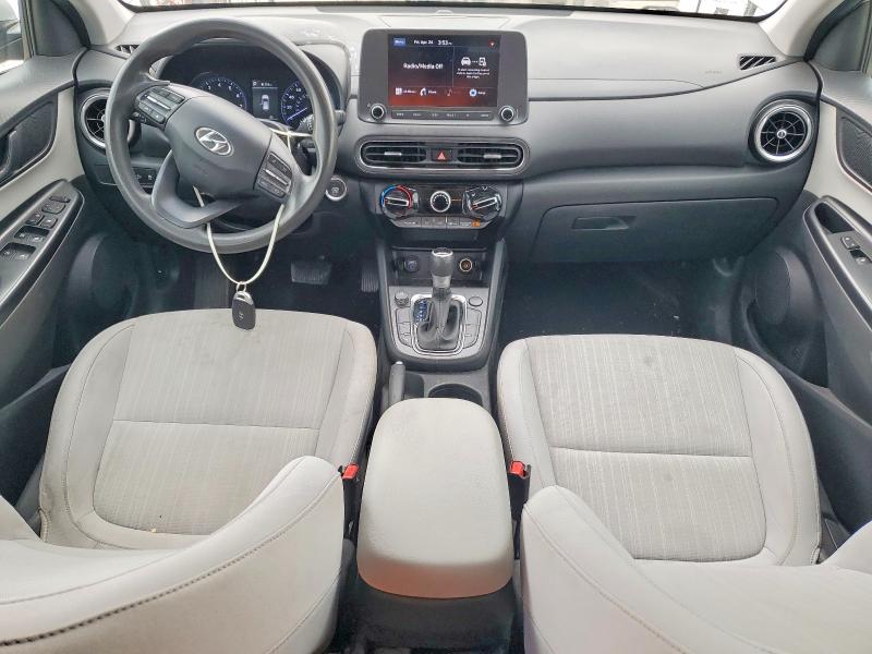 2023 Hyundai Kona VIN KM8K62AB8PU980353 COPART salvage auction — FRONT END, Tx - Salvage Vehicle Title, sold $3,050 on 2026-07-14 (photo 8)