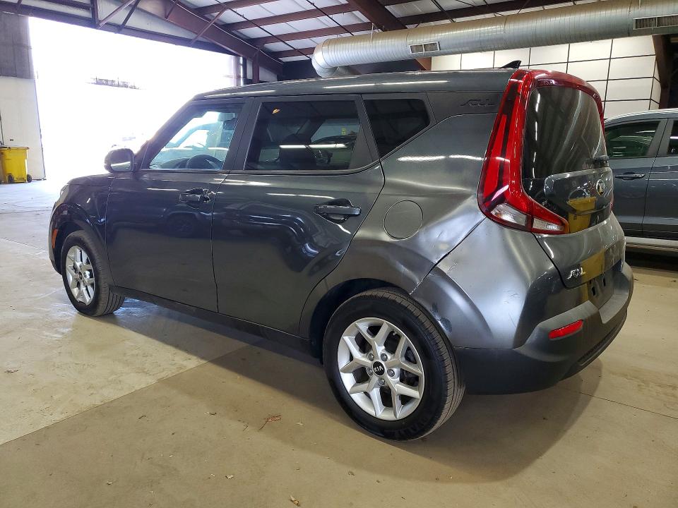 2020 Kia Soul VIN KNDJ23AUXL7717230 COPART salvage auction — REAR END, Va - Certificate Of Title, sold $4,000 on 2026-07-16 (photo 2)