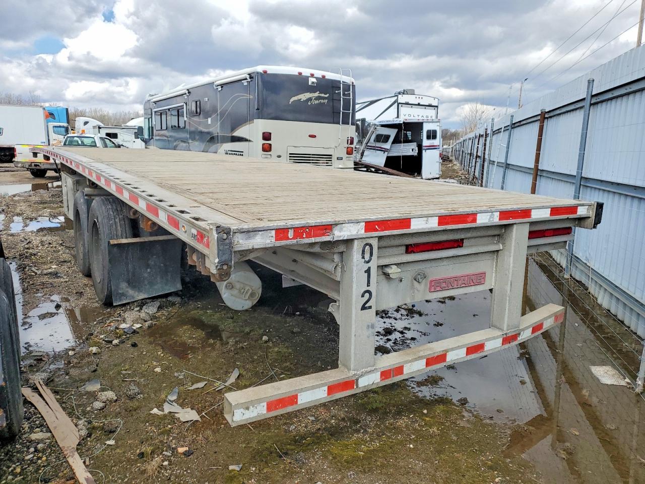 2017 Fona Trailer VIN 13N1532C9H1518012 COPART salvage auction — Rear End, IL - SALVAGE CERTIFICATE, sold $17,500 on 2026-07-09 (photo 3)