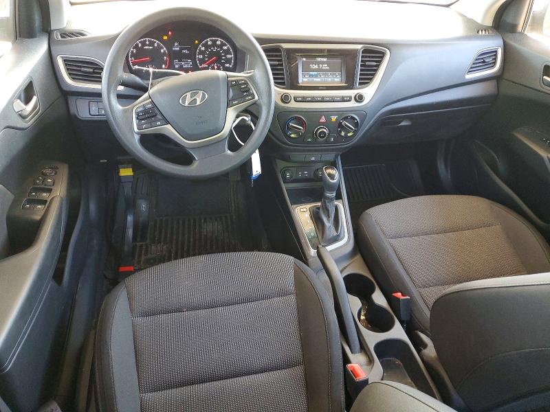 2019 Hyundai Accent VIN 3KPC24A37KE050539 COPART salvage auction — NORMAL WEAR, Al - Certificate Of Title, sold $7,300 on 2026-07-30 (photo 8)