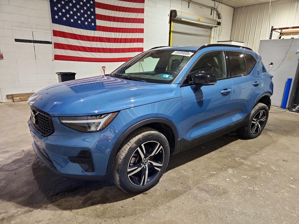 2024 Volvo Xc40 VIN YV4L12UK4R2331163 COPART salvage auction — REAR END, Nh - Cert Of Title-Salvage, sold $4,000 on 2026-07-14 (photo 1)