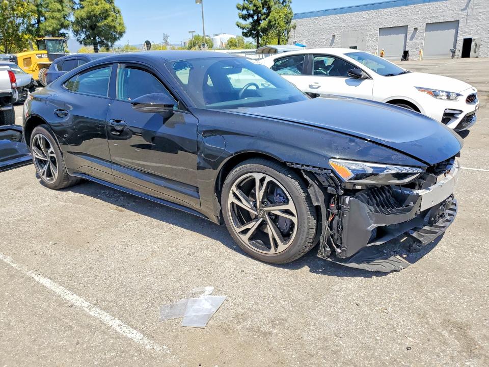 2024 Audi E-tron gt VIN WAUCJBFW6R7004606 COPART salvage auction — FRONT END, Salvage Title, sold $10,800 on 2026-07-21 (photo 4)