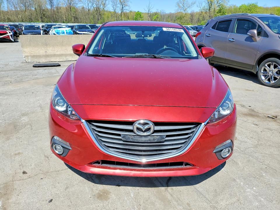 2014 Mazda 3 VIN 3MZBM1V77EM118783 COPART salvage auction — SIDE, Salvage Title, sold $650 on 2026-07-09 (photo 5)