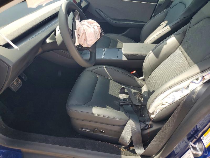 2025 Tesla Model 3 VIN 5YJ3E1EA5SF009920 COPART salvage auction — FRONT END, Tx - Salvage Vehicle Title, sold $9,400 on 2026-07-02 (photo 7)