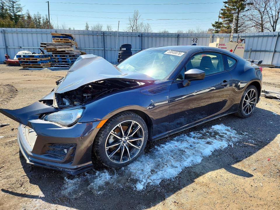 2017 Subaru Brz VIN JF1ZCAC16H9604335 COPART salvage auction — FRONT END, On - Permit Salvage, sold $225 on 2026-07-23 (photo 1)