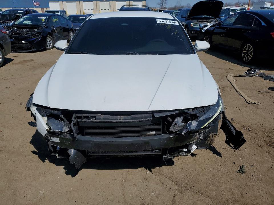 2021 Hyundai VIN 5NPLL4AG4MH047273 COPART salvage auction — FRONT END, Oh - Cert Of Title-Salvage, sold $325 on 2026-07-28 (photo 5)