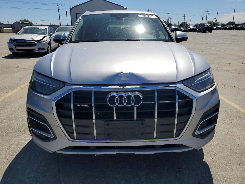 2022 Audi Q5 VIN WA1ABAFY8N2112262 COPART salvage auction — FRONT END, Id - Salvage Certificate Of Title, sold $10,900 on 2026-07-02 (photo 5)