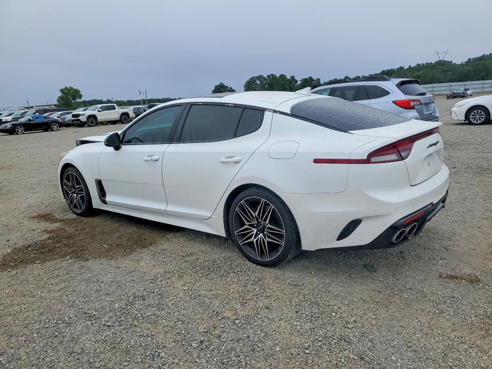 2022 Kia Stinger VIN KNAE45LC6N6101624 COPART salvage auction — FRONT END, Ca - Salvage Certificate, sold $5,400 on 2026-07-10 (photo 2)
