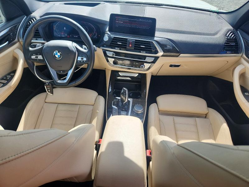 2020 BMW X3 VIN 5UXTY5C09L9C38784 COPART salvage auction — FRONT END, Ga - Cert Of Title-Salvage, sold $12,100 on 2026-07-07 (photo 8)