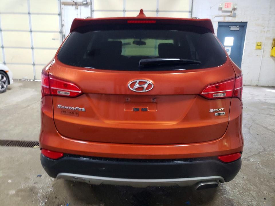 2013 Hyundai Santa fe VIN 5XYZUDLBXDG055832 COPART salvage auction — SIDE, OH - CERT OF TITLE-SALVAGE, sold $1,150 on 2026-07-30 (photo 6)