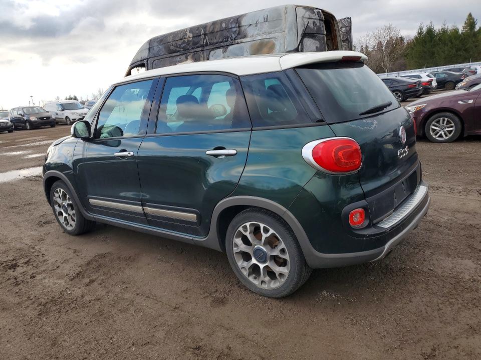 2014 Fiat 500 VIN ZFBCFADH2EZ025537 COPART salvage auction — FRONT END, Salvage Title, sold $200 on 2026-07-23 (photo 2)