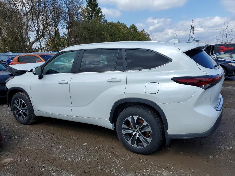 2025 Toyota Highlander VIN 5TDKBRCH2SS687149 COPART salvage auction — FRONT END, On - Permit No Brand - Unfit, sold $26,750 on 2026-07-07 (photo 2)