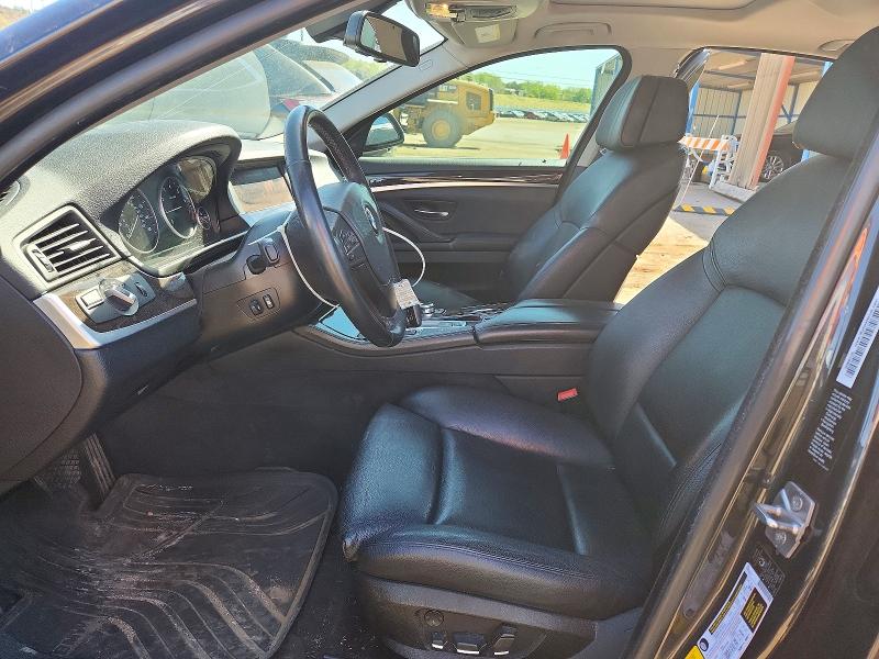 2012 BMW 5er VIN WBAFU7C58CDU60130 COPART salvage auction — FRONT END, Co - Salvage Title, sold $1,300 on 2026-07-06 (photo 7)