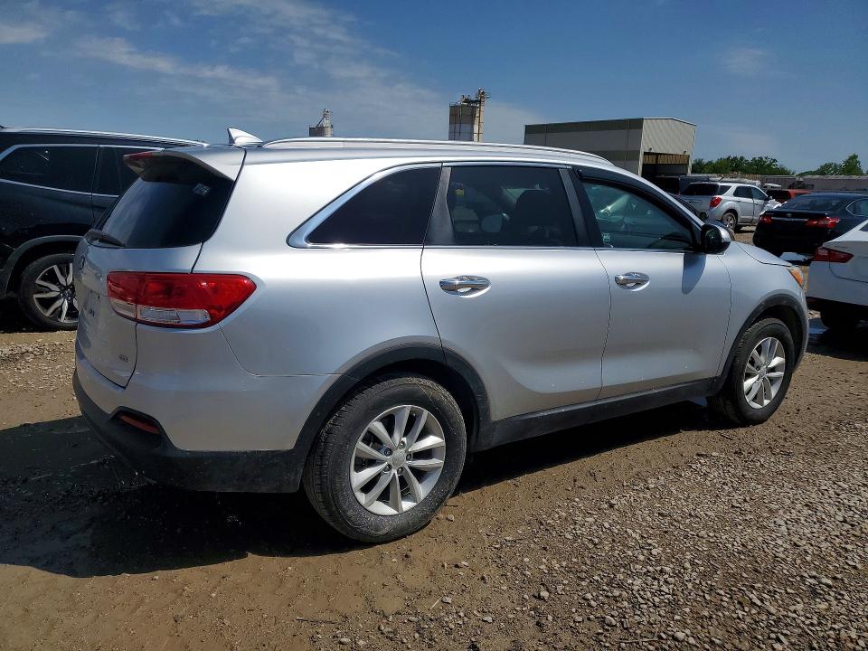 2018 Kia Sorento VIN 5XYPG4A38JG407098 COPART salvage auction — HAIL, Ks - Certificate Of Title, sold $500 on 2026-07-28 (photo 3)
