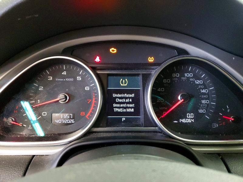 2015 Audi Q7 VIN WA1LGAFE3FD015248 COPART salvage auction — FRONT END, Ct - Certificate Of Title, sold $4,200 on 2026-07-23 (photo 9)