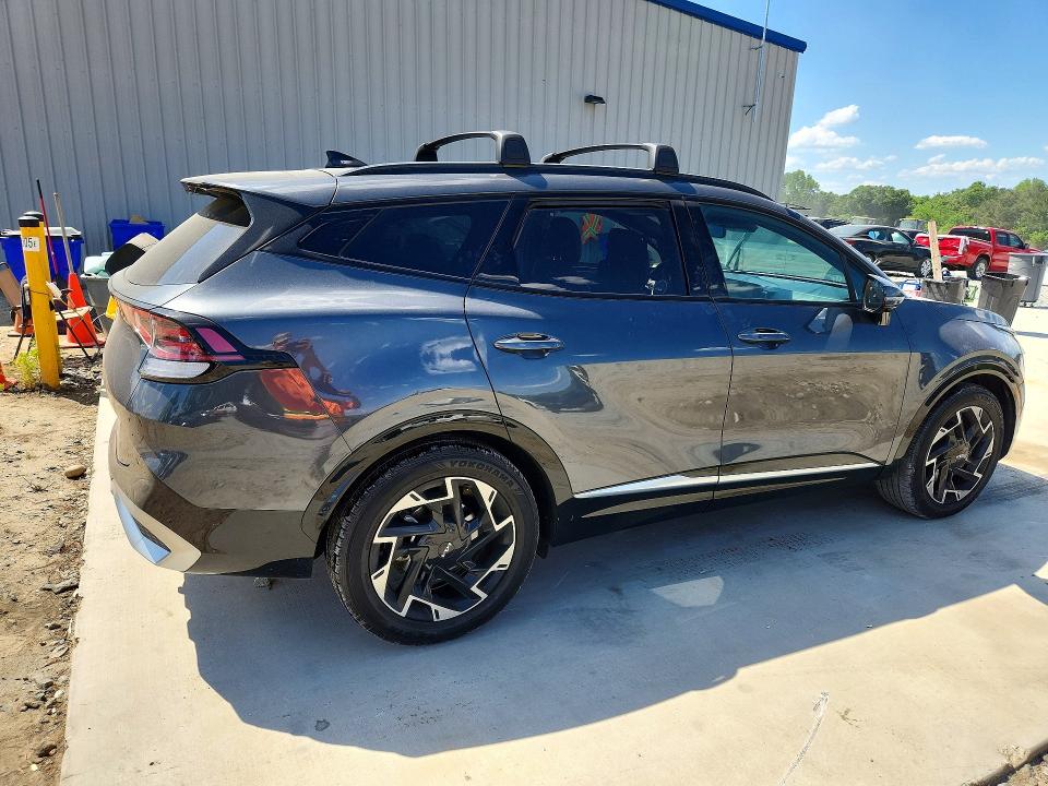 2023 Kia Sportage VIN 5XYK53AF7PG072039 COPART salvage auction — SIDE, Ga - Cert Of Title-Salvage, sold $8,900 on 2026-07-09 (photo 3)