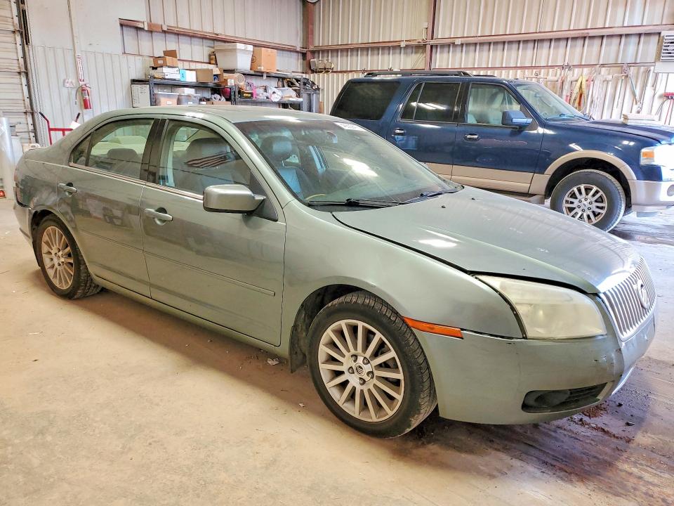 2006 Mercury Milan VIN 3MEHM08176R666073 COPART salvage auction — FRONT END, TX - SALVAGE VEHICLE TITLE, sold $400 on 2026-08-28 (photo 4)
