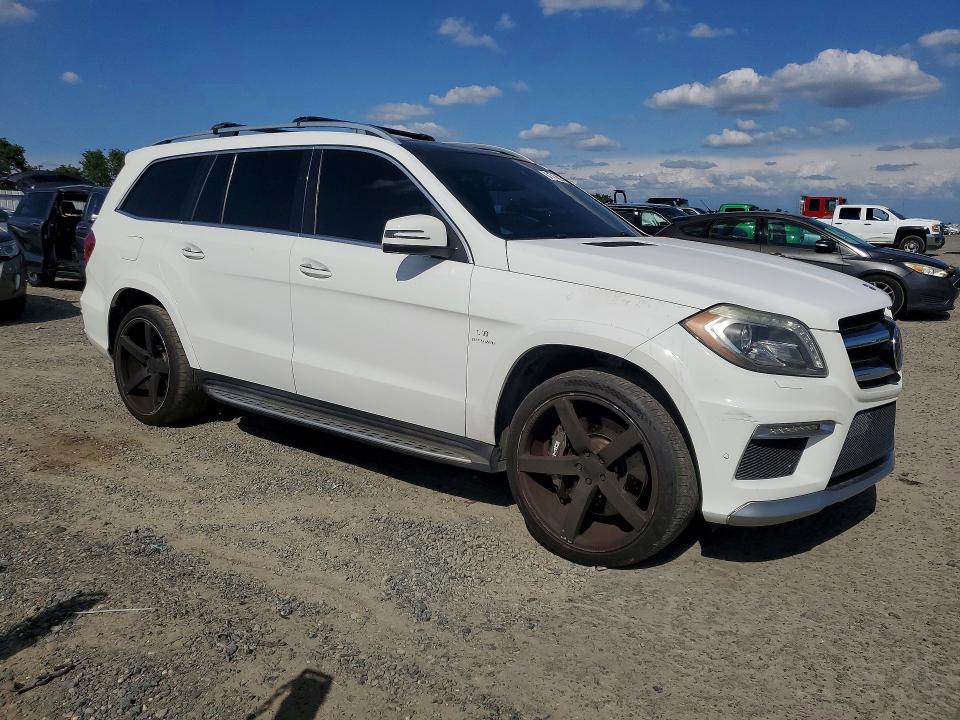 2016 Mercedes-benz Gl-klasse VIN 4JGDF7EE3GA670753 COPART salvage auction — FRONT END, Ca - Salvage Certificate (P), sold $7,600 on 2026-07-07 (photo 4)
