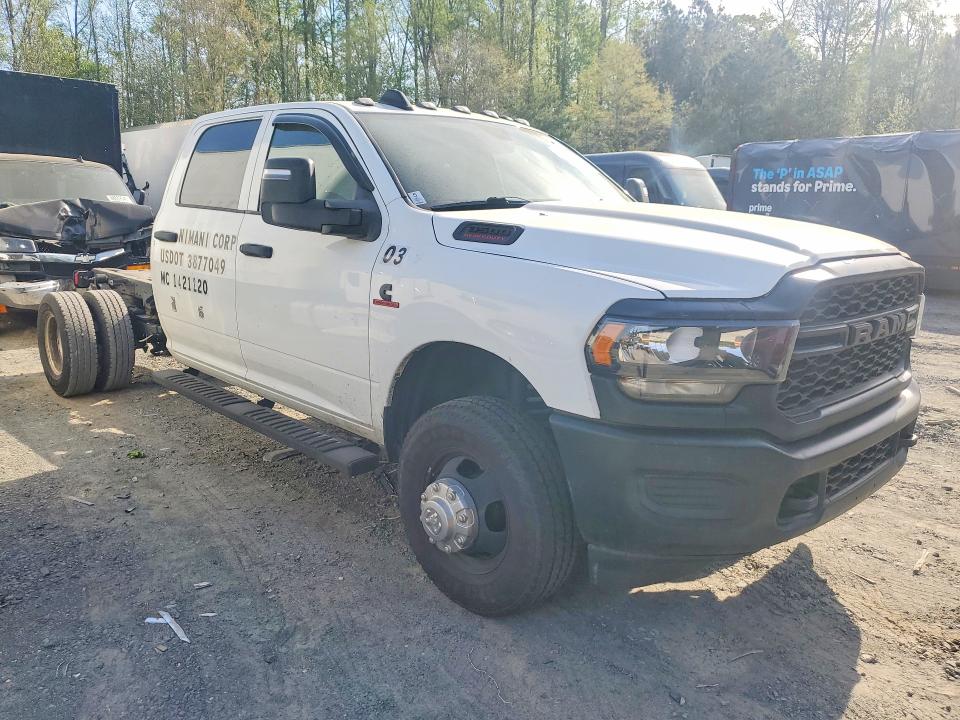 2023 Ram 3500 VIN 3C7WRTCL1PG513449 COPART salvage auction — MINOR DENT/SCRATCHES, Wv - Certificate Of Title, sold $16,600 on 2026-07-09 (photo 4)