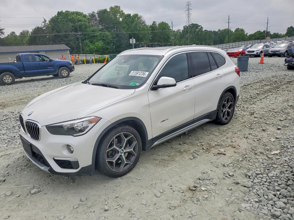 2016 BMW X1 VIN WBXHT3C39G5E56356 COPART salvage auction — MINOR DENT/SCRATCHES, Nc - Salvage Certificate Of Title, sold $1,300 on 2026-07-29 (photo 1)