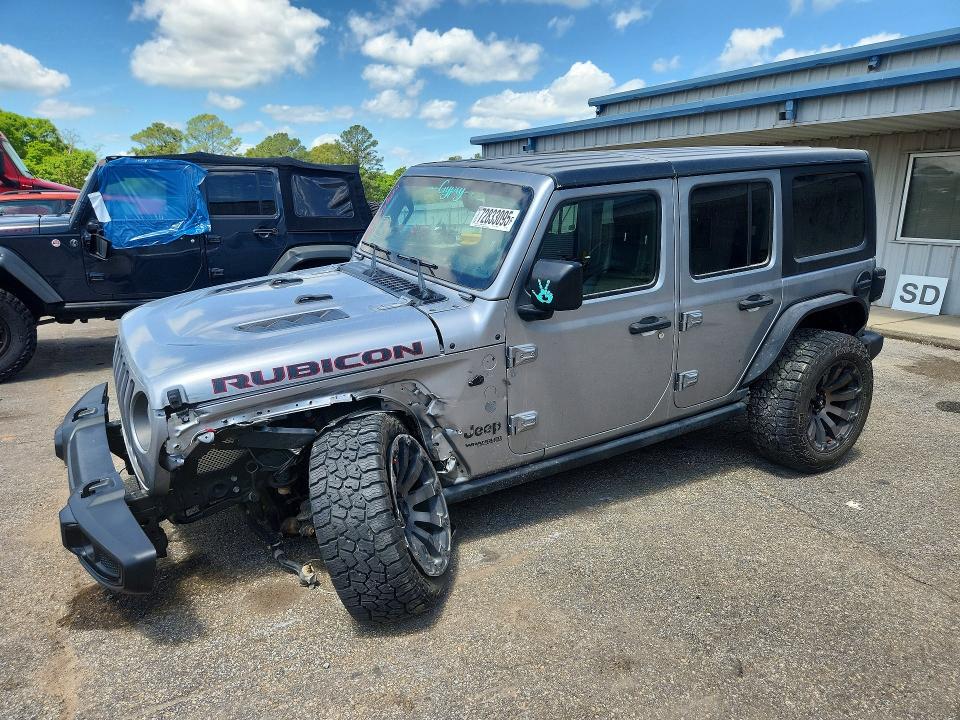 2020 Jeep Wrangler / VIN 1C4HJXFN8LW132601 — COPART salvage auction photo