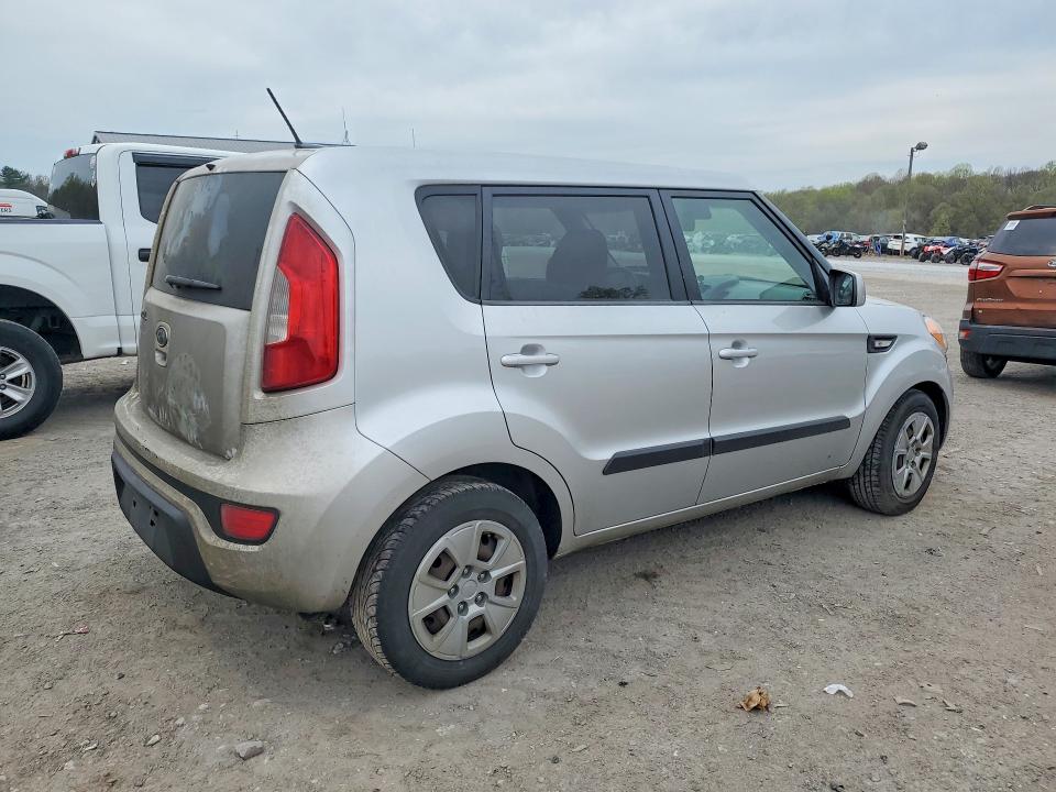2012 Kia Soul VIN KNDJT2A51C7449894 COPART salvage auction — BURN, Pa - Certificate Of Salvage, sold $350 on 2026-07-23 (photo 3)