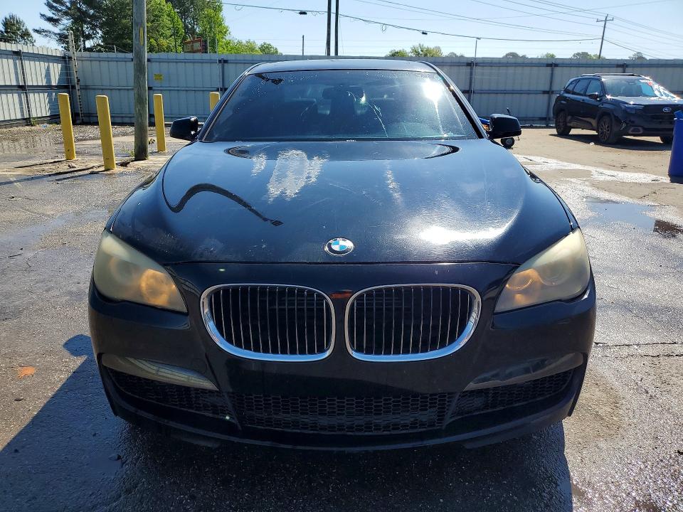 2011 BMW 7er VIN WBAKA8C51BCY37270 COPART salvage auction — SIDE, Al - Cert Of Title-Salvage Title, sold $400 on 2026-07-23 (photo 5)