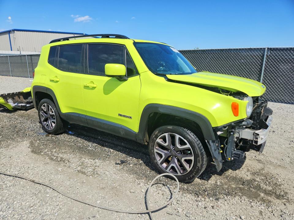 2018 Jeep VIN ZACCJBBB7JPG76123 COPART salvage auction — FRONT END, Sc - Cert Of Title-Salvage, sold $475 on 2026-07-27 (photo 4)