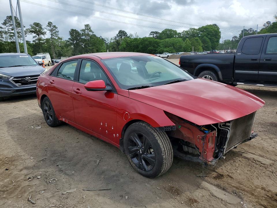 2022 Hyundai VIN KMHLS4AG7NU217566 COPART salvage auction — FRONT END, LA, sold $3,600 on 2026-07-31 (photo 4)