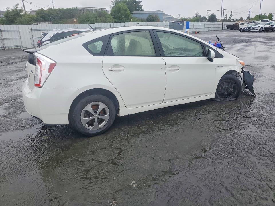 2015 Toyota Prius VIN JTDKN3DU9F1887481 COPART salvage auction — FRONT END, Ca - Salvage Certificate, sold $3,599 on 2026-07-11 (photo 3)